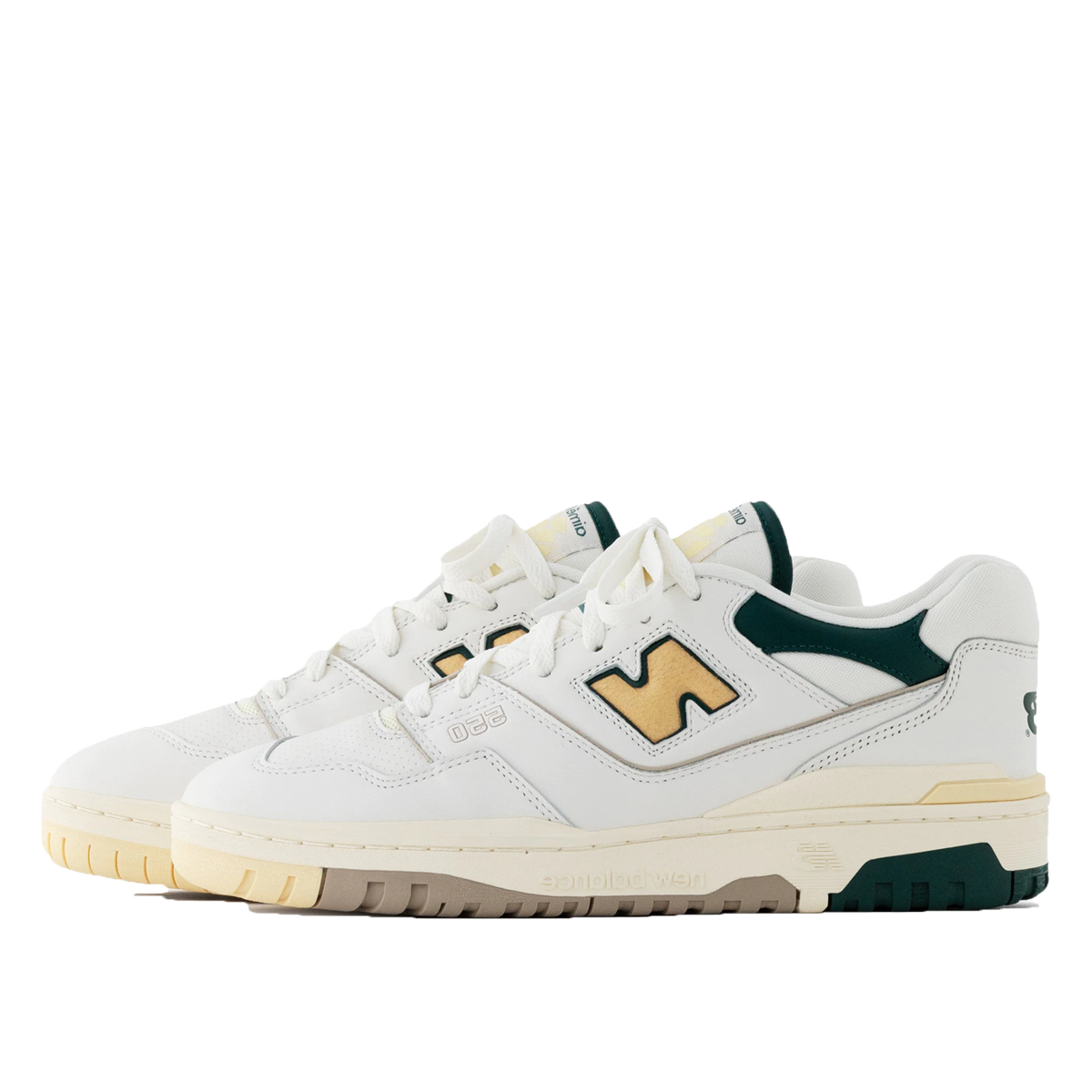 New Balance 550 Aime Leon Dore Natural Green (2021) WHITE/NATURAL GREEN sneaker – authenticated on KLEKT
