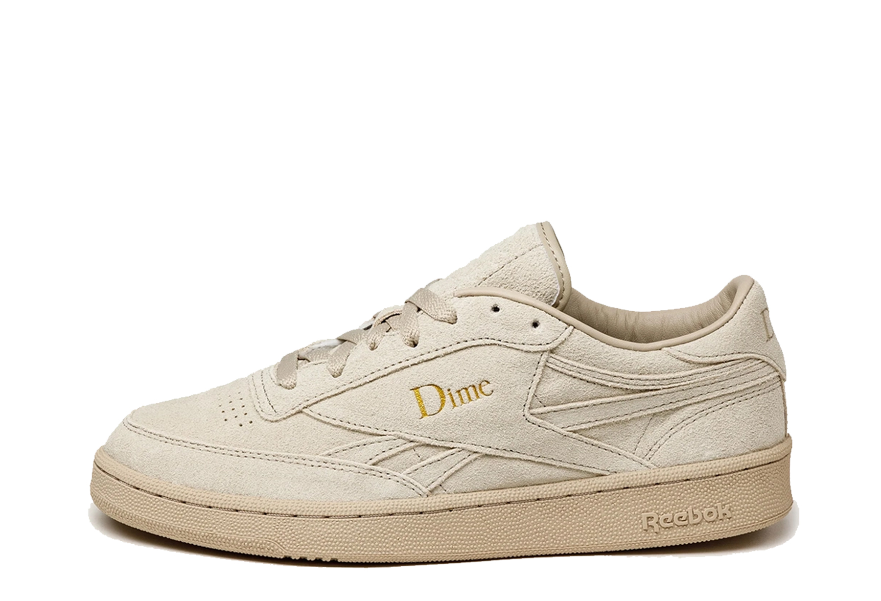 Reebok x Dime Club C Revenge 'Light Sand' (2023) Light Sand/Light Sand/Gold sneaker – authenticated on KLEKT