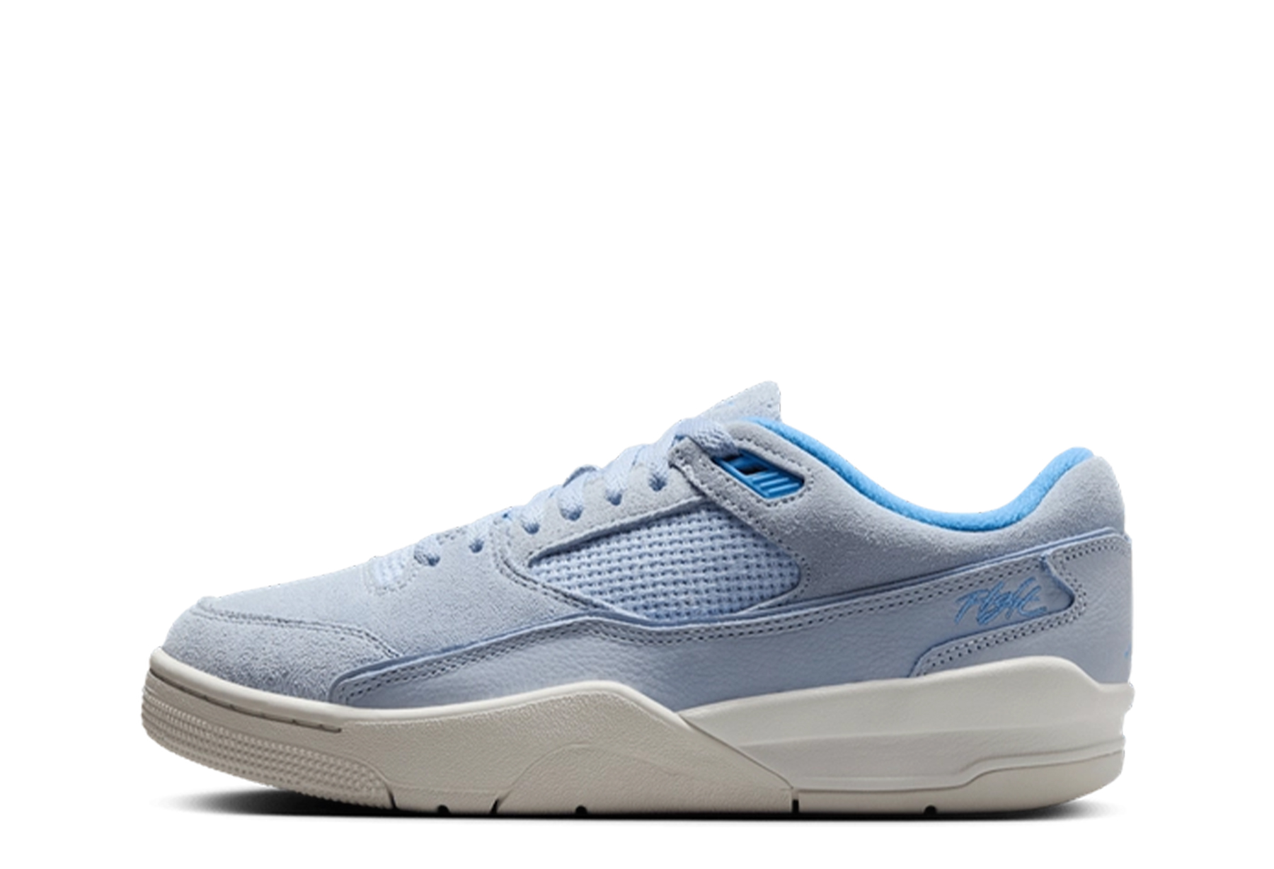 Air Jordan Flight Court 'Hydrogen Blue' (2025) Hydrogen Blue/Sail/Muslin/University Blue sneaker – authenticated on KLEKT