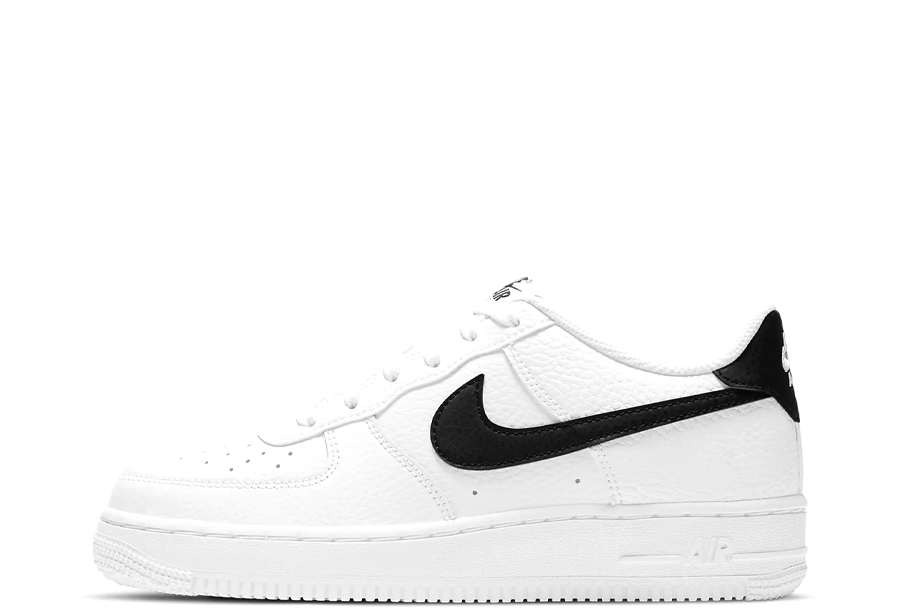 Nike Air Force 1 Low (GS)White Black white/black sneaker – authenticated on KLEKT