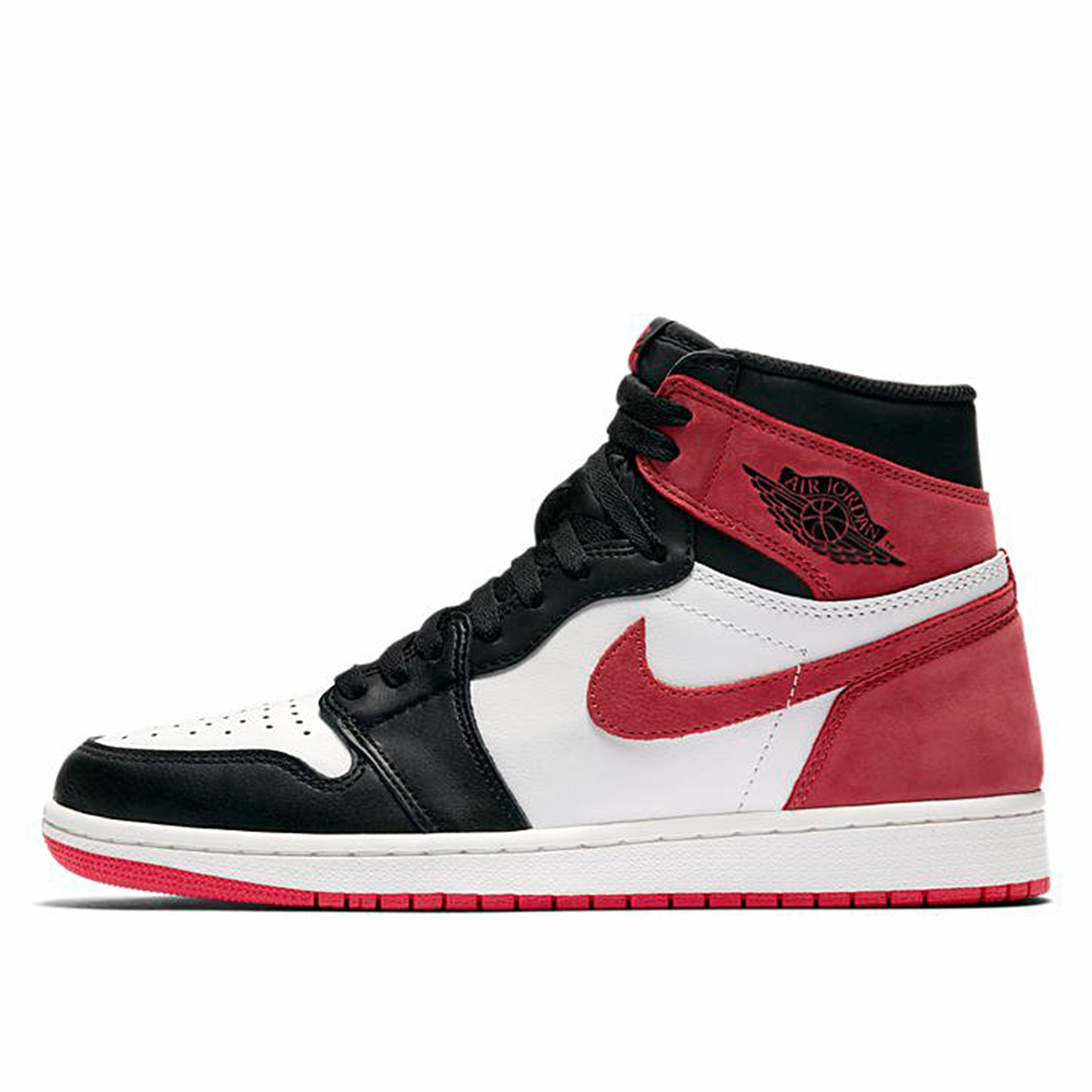 Air Jordan 1 Retro High OG Track Red "6 Rings" (2018) sneaker – authenticated on KLEKT