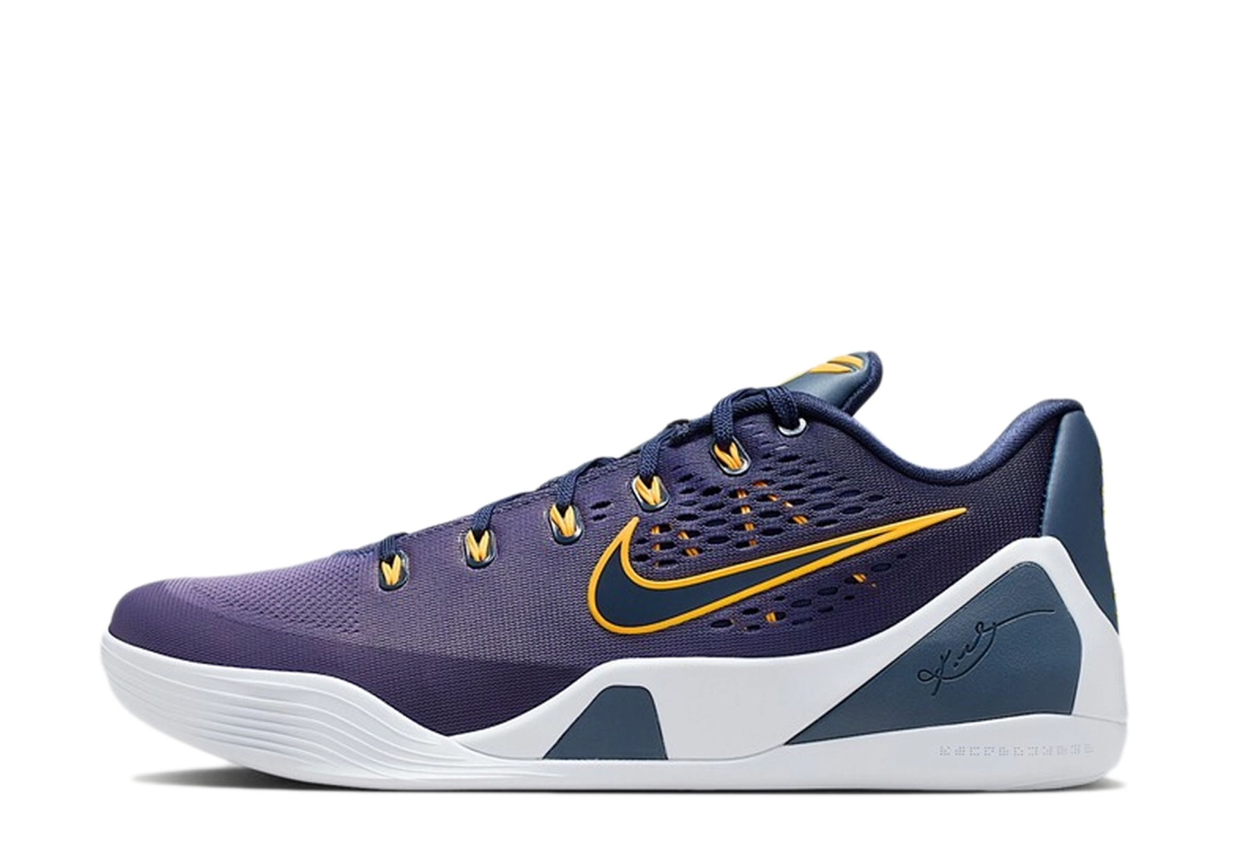 Nike Kobe 9 Elite Low EM Protro 'Daybreak' (2026) Thunder Blue/Laser Orange/Football Grey/Daybreak sneaker – authenticated on KLEKT
