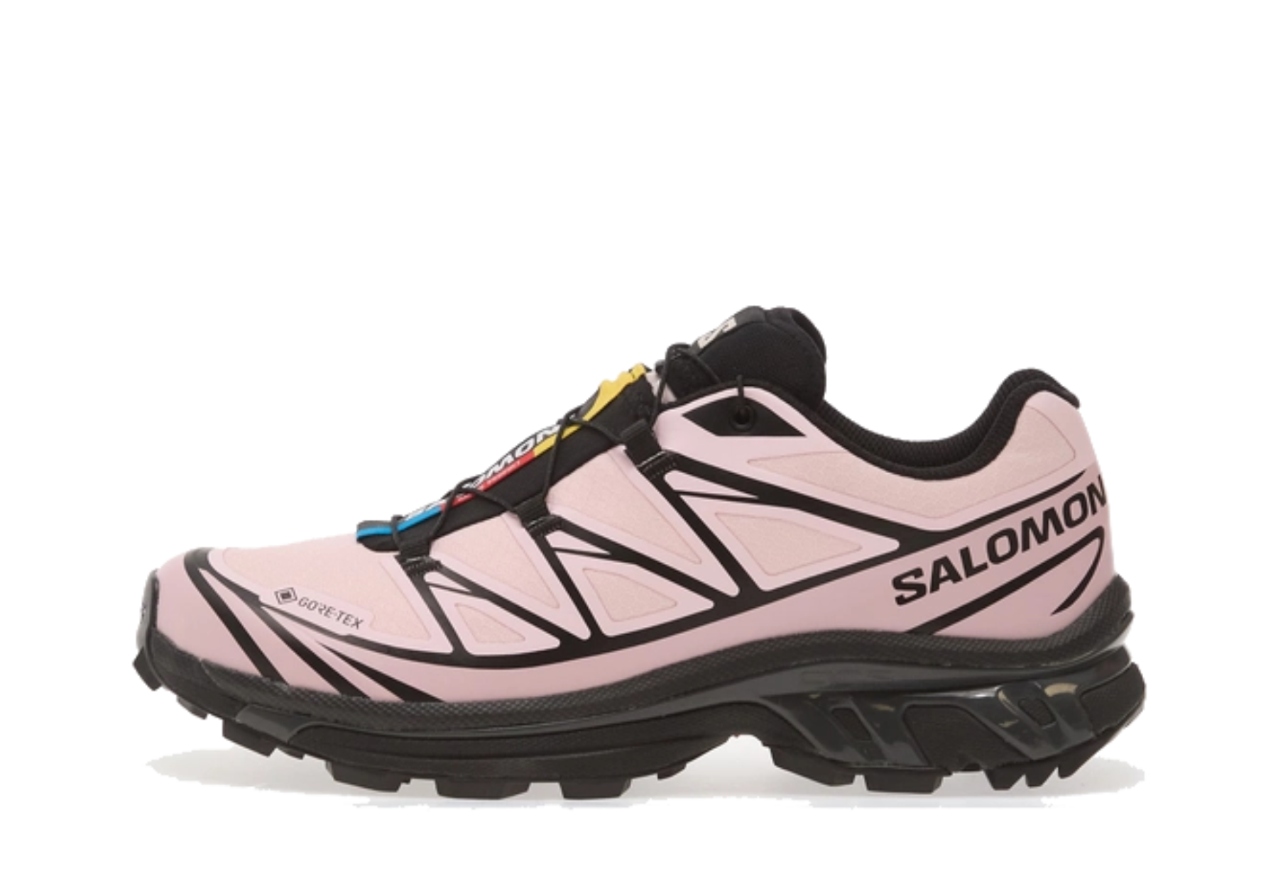 Salomon XT-6 GTX Black (2026) Black / Icy Pink / Dawn Pink sneaker – authenticated on KLEKT