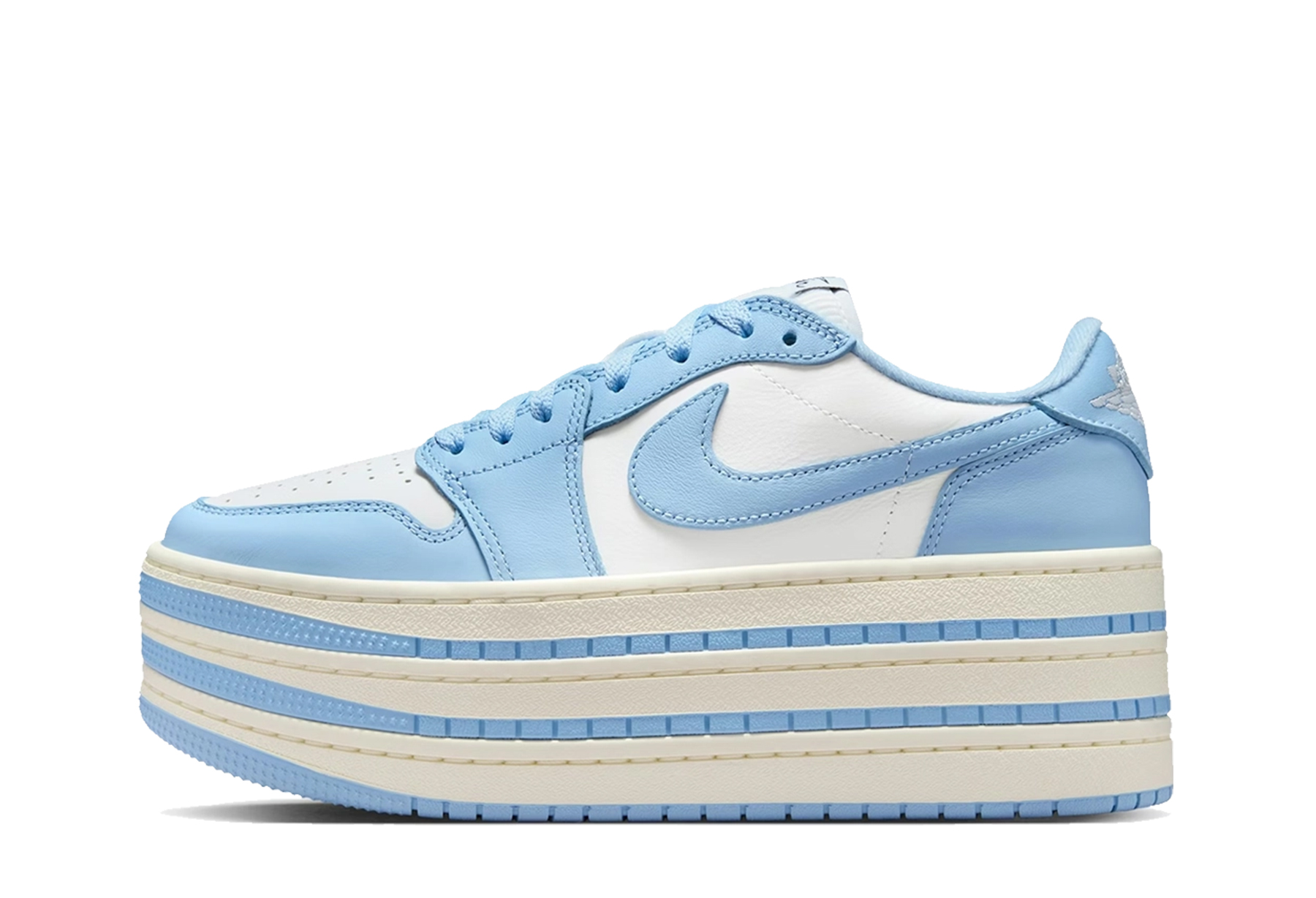 Air Jordan 1 Triple Stack WMNS 'Psychic Blue' (2026) Psychic Blue/White/Sail sneaker – authenticated on KLEKT