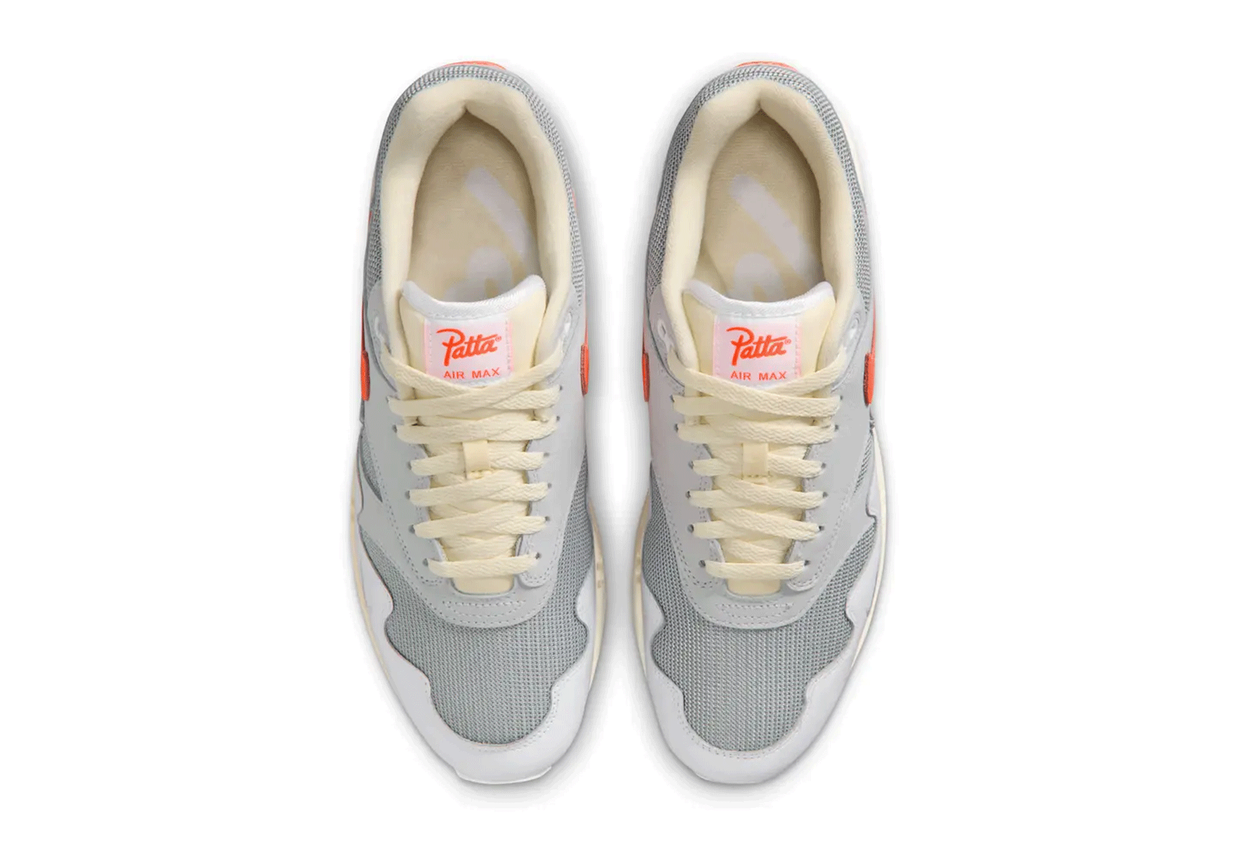 Nike x Patta Air Max 1 '87 'White & Hyper Crimson' (2026) RED sneaker – authenticated on KLEKT