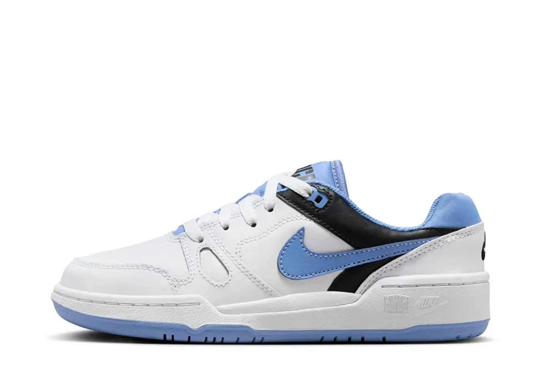 Nike Full Force Low GS 'White Black Blue' (2024) WHITE/BLACK/BLUE sneaker – authenticated on KLEKT