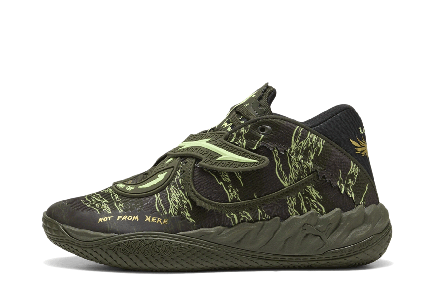 Puma MB.05 'Camo' (2026) Dark Olive/Fizzy Light/PUMA Black sneaker – authenticated on KLEKT