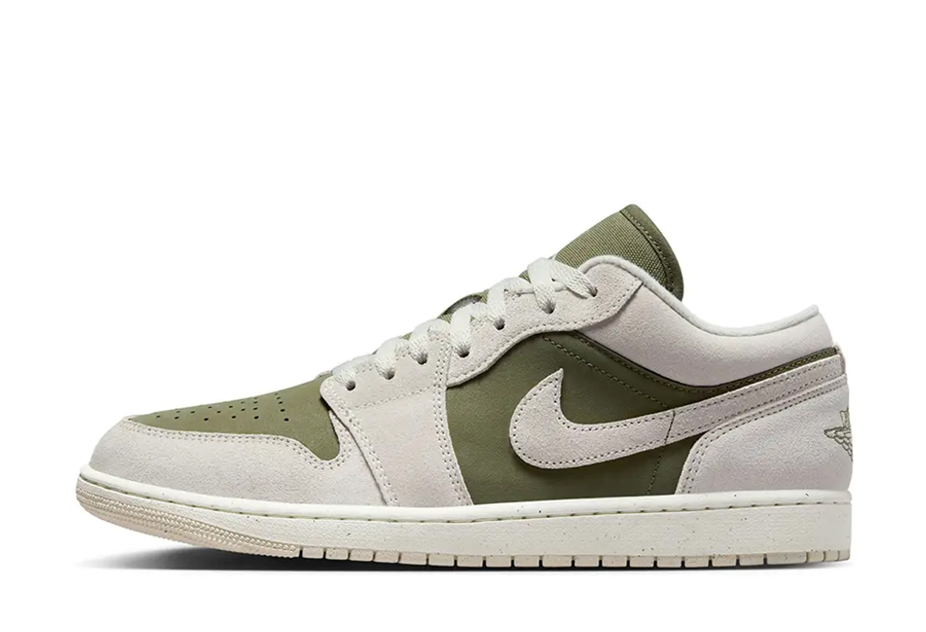 Air Jordan 1 Low 'Medium Olive Sail' (2025) OLIVE sneaker – authenticated on KLEKT