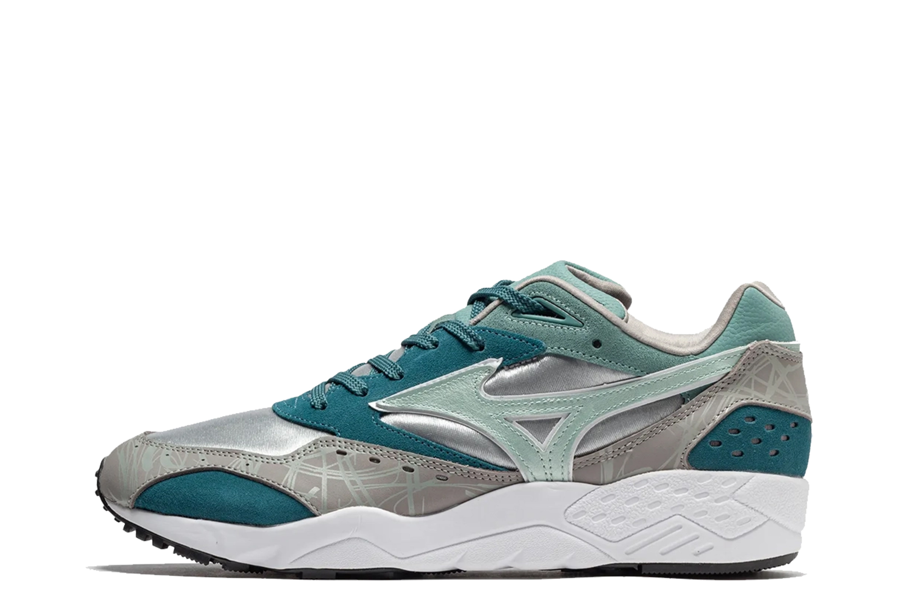 Mizuno Contender 'Hanon' (2023) SILVER/TROOPER/EVERGREEN sneaker – authenticated on KLEKT
