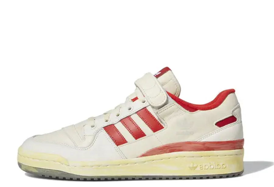 Adidas Forum 84 Low 'AEC White Red' (2022) WHITE/RED sneaker – authenticated on KLEKT