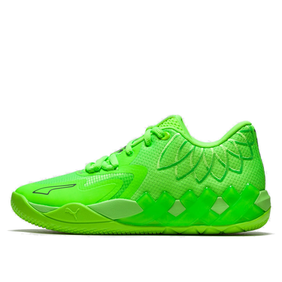 Puma LaMelo Ball MB.01 Lo 'Green Gecko' (2023) GREEN GECKO/CASTLEROCK sneaker – authenticated on KLEKT