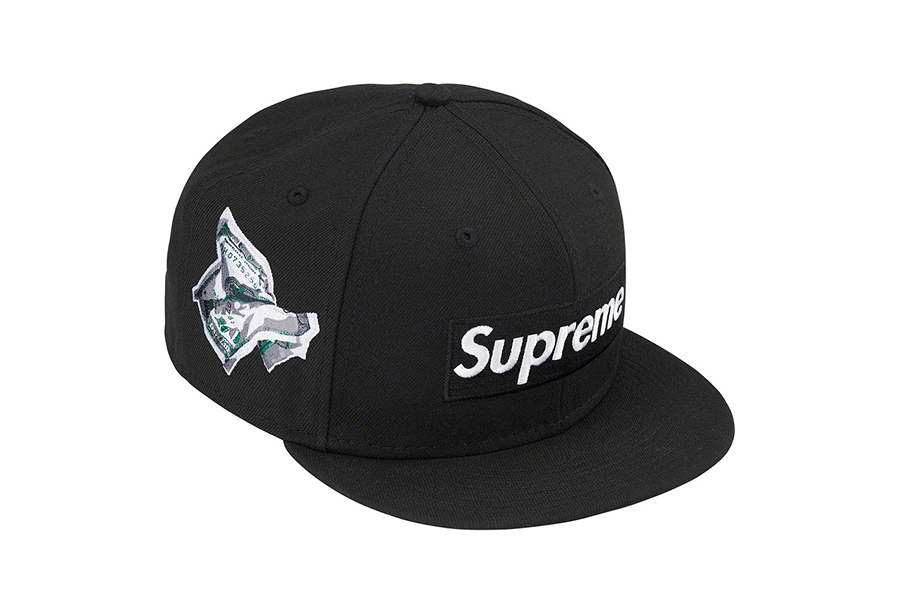 Supreme Money Box Logo New Era Black (FW22) BLACK sneaker – authenticated on KLEKT
