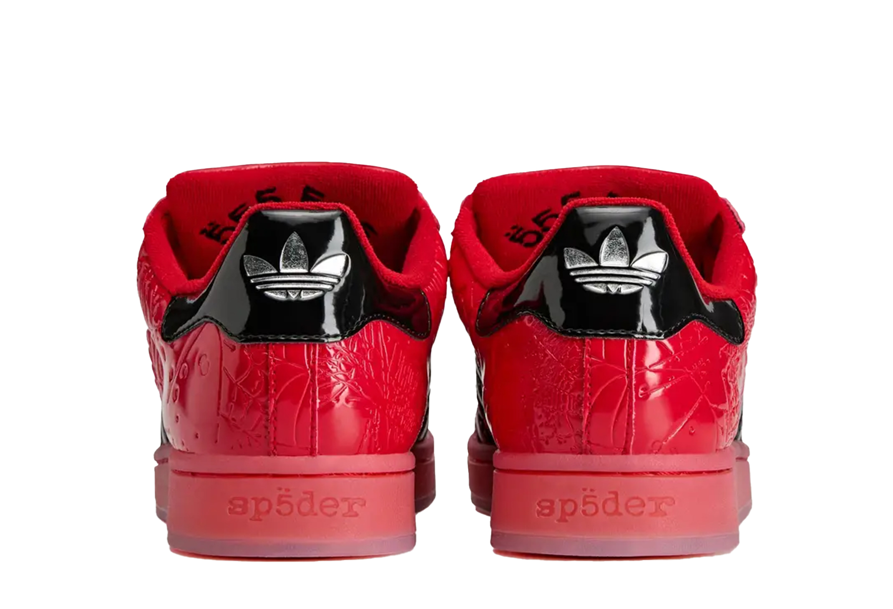 Adidas x Sp5der Superstar 'Red Black' (2026) RED/BLACK sneaker – authenticated on KLEKT