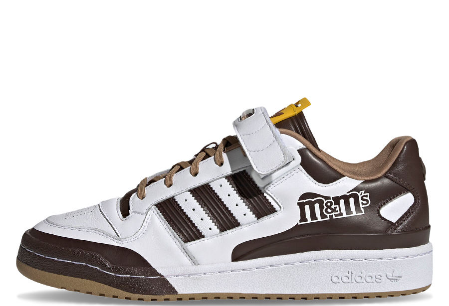 Adidas x M&M Forum Low Brown (2022) brown/white sneaker – authenticated on KLEKT