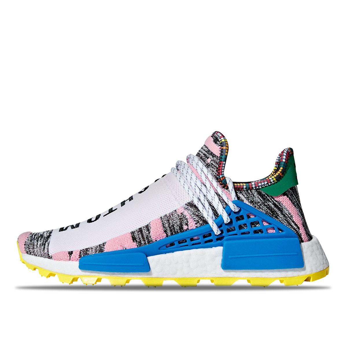 Adidas x Pharrell NMD HU Human Race Afro 'Solar Pack' Bright Blue sneaker – authenticated on KLEKT