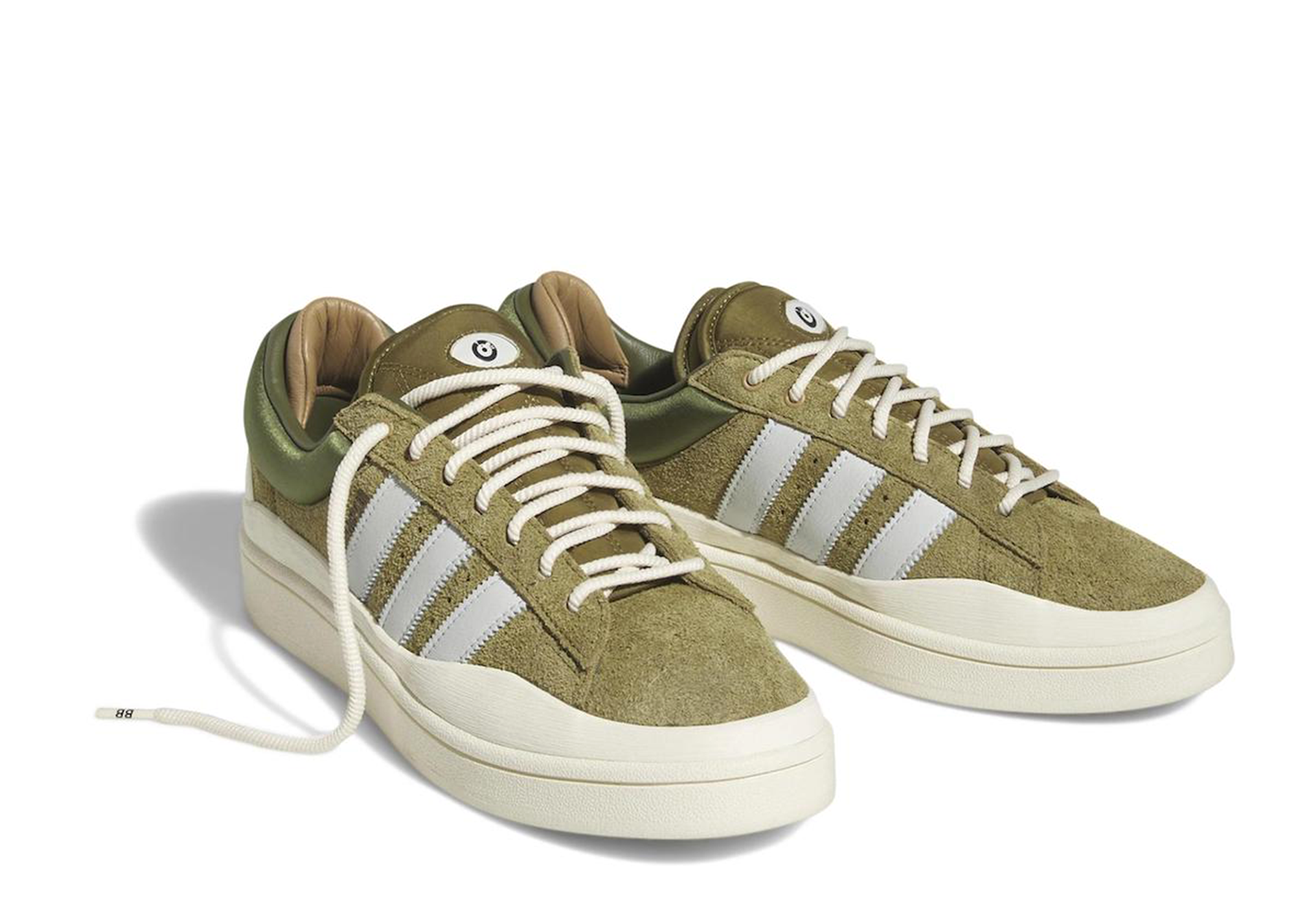 Adidas x Bad Bunny Campus 'Wild Moss' (2023) Wild Moss/Blue Tint-Cream White sneaker – authenticated on KLEKT