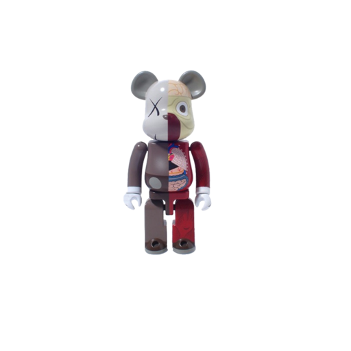 Kaws Dissected Chogokin Bearbrick 200% Grey (2009)