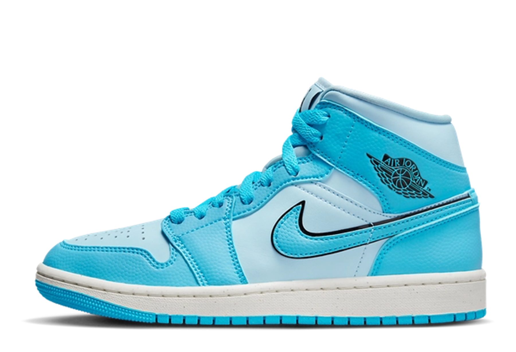 Air Jordan 1 Mid SE WMNS 'Ice Blue' (2023) Sail/Dark Powder Blue-Ice Blue sneaker – authenticated on KLEKT