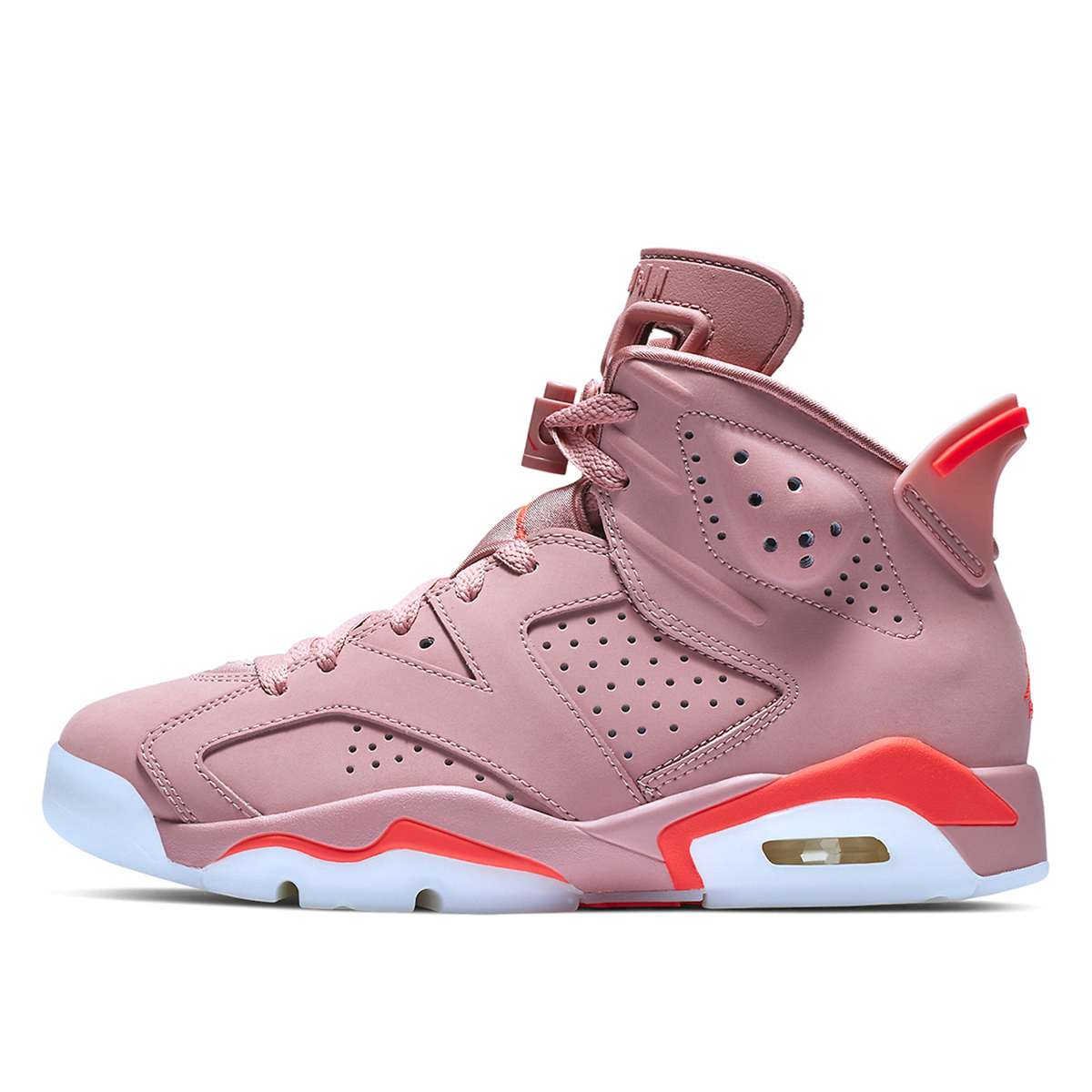 Air Jordan 6 Retro WMNS 'Aleali May' (2019) RUST PINK/BRIGHT CRIMSON sneaker – authenticated on KLEKT