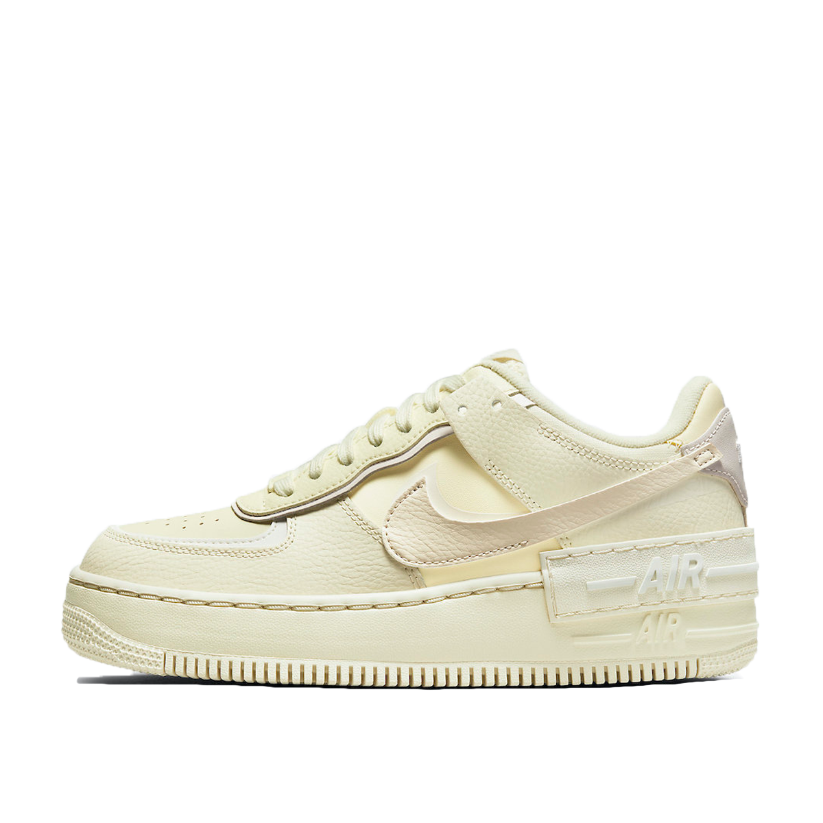 Nike WMNS Air Force 1 Shadow Coconut Milk (2021) COCONUT MILK/DESERT SAND/DAIL sneaker – authenticated on KLEKT