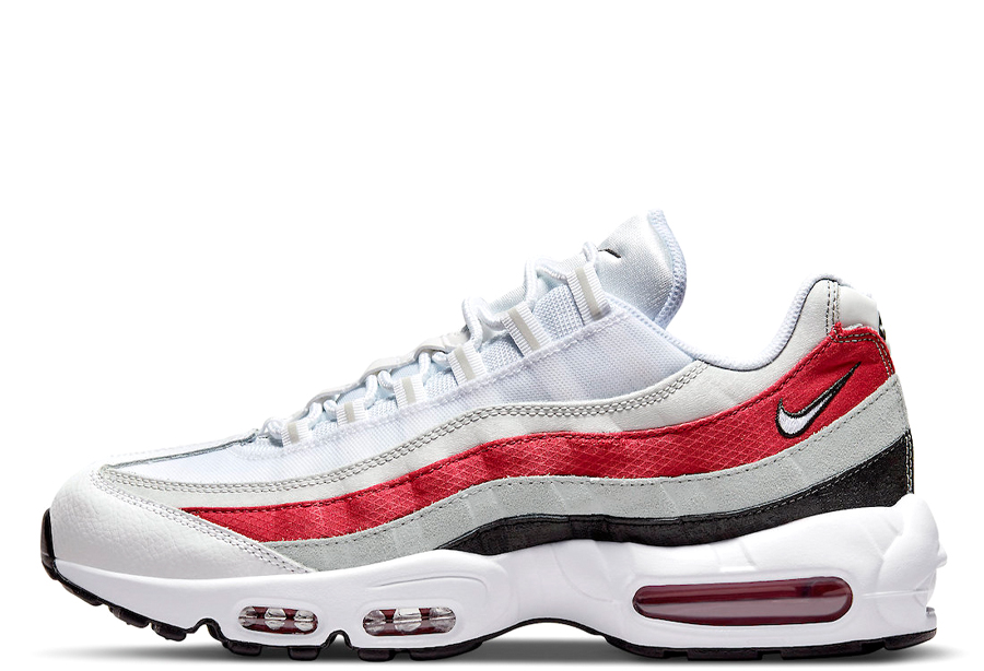 Nike Air Max 95 'White Varsity Red Particle Grey' White/Varsity Red/Particle Gray sneaker – authenticated on KLEKT