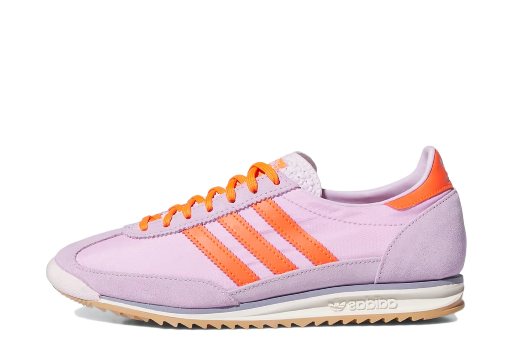 Adidas SL 72 OG WMNS 'Ice Lavender' (2024) Ice Lavender / Impact Orange / Silver Violet sneaker – authenticated on KLEKT