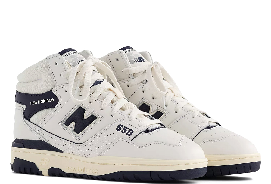 New Balance 650R x Aime Leon Dore White Navy (2022) Navy/White sneaker – authenticated on KLEKT