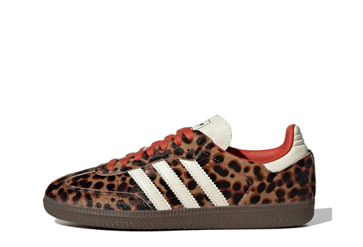 Adidas Samba WMNS 'Leopard Cream Orange' (2025)