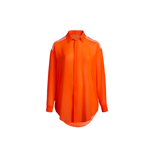 Adidas Swim Cover-Up Long-Sleeve Top (Plus Size) Solar Orange (SS21)