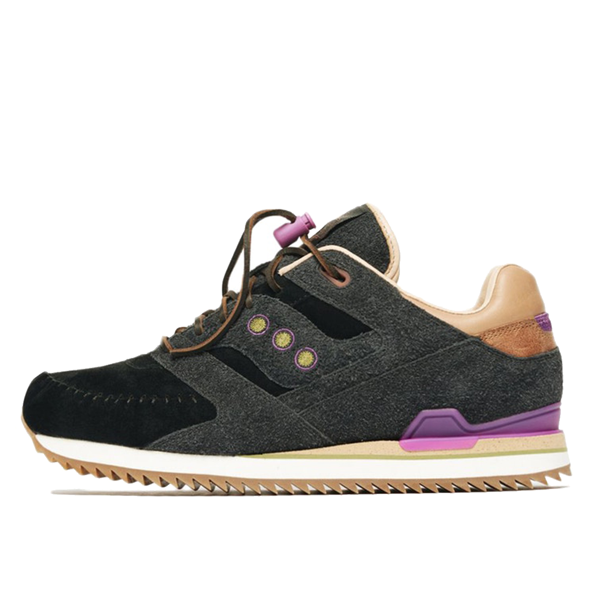 Saucony x Lapstone & Hammer x Courageous Moc 'Two Rivers' Black Sand (2020) sneaker – authenticated on KLEKT