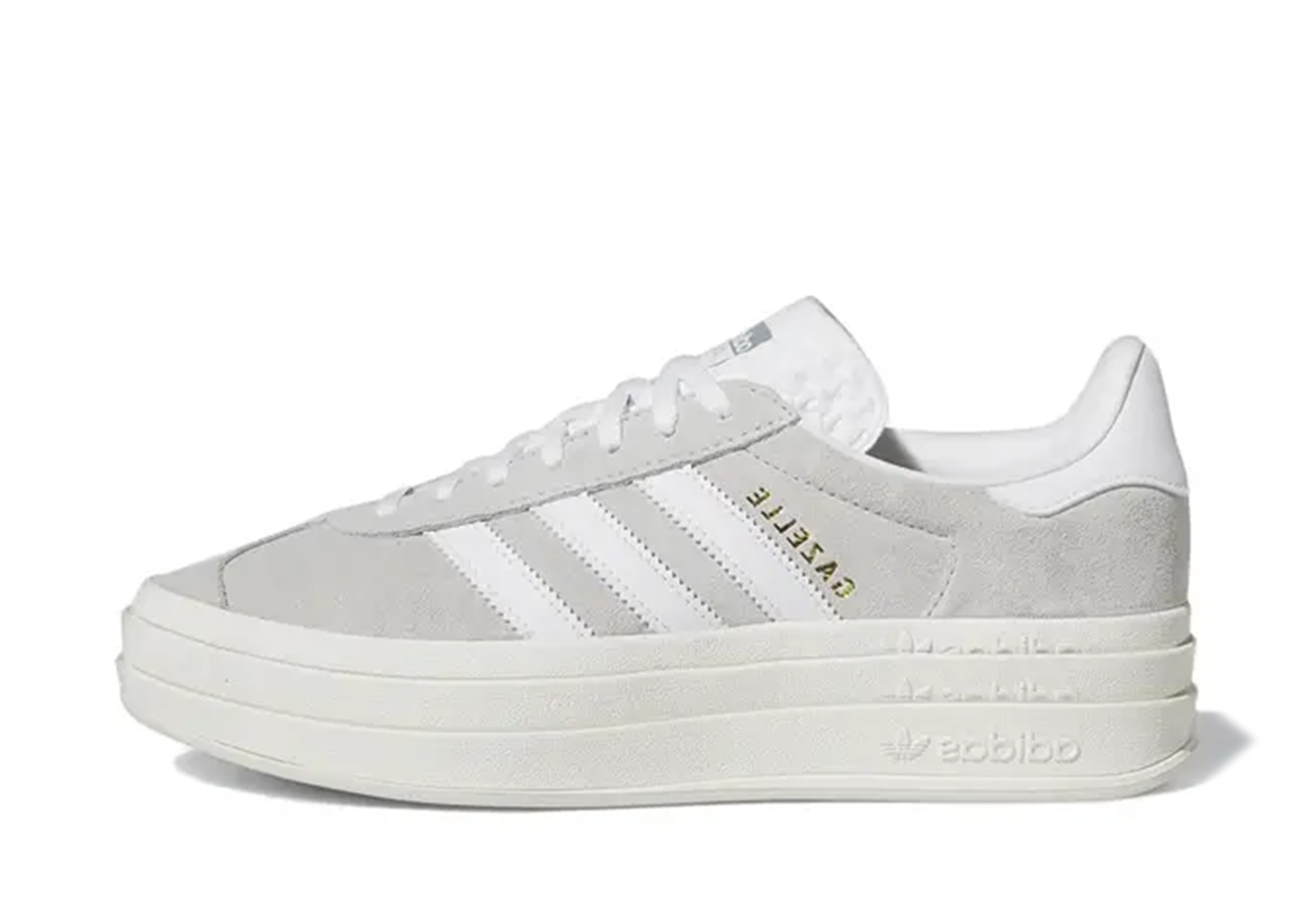 Adidas Gazelle Bold WMNS Grey White (2022) WHITE/GREY sneaker – authenticated on KLEKT