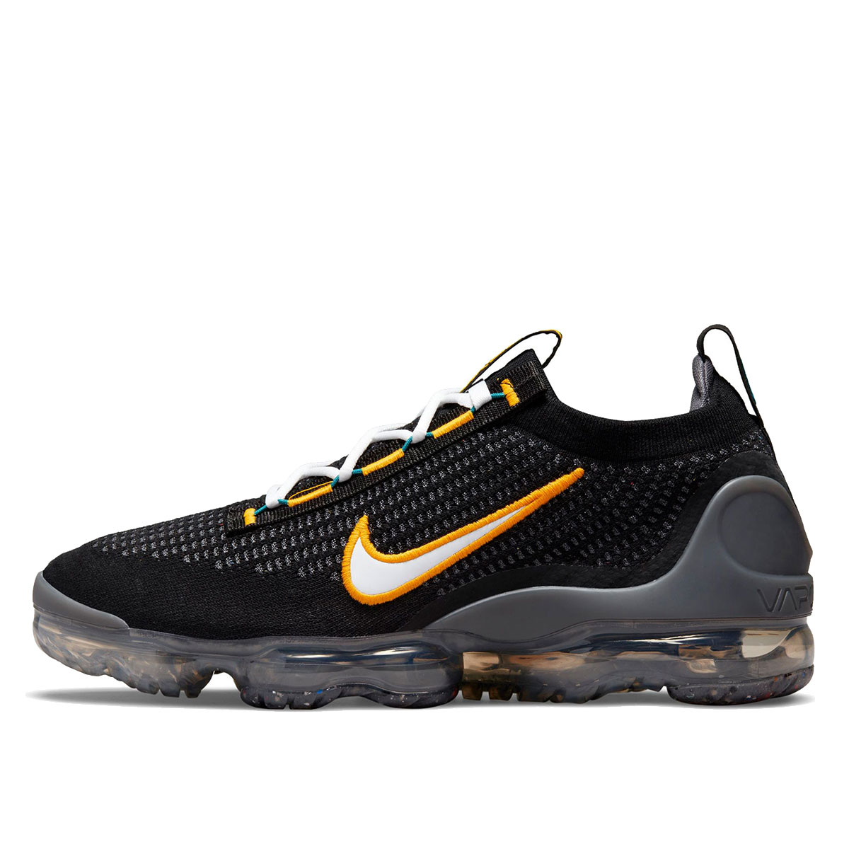 Nike Air VaporMax 2021 FK Black University Gold (2022) sneaker – authenticated on KLEKT