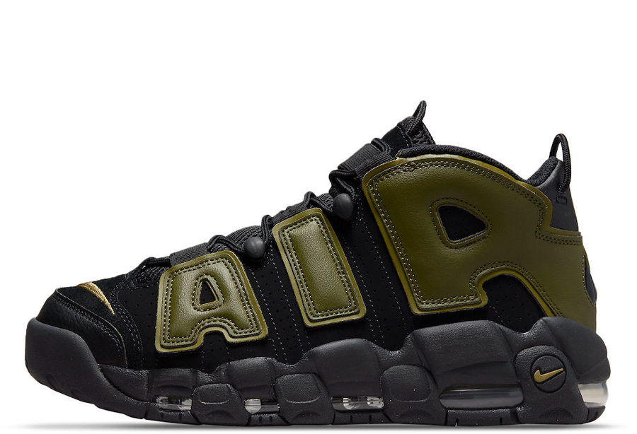 Nike Air More Uptempo Rough Green (2022) Black/Rough Green sneaker – authenticated on KLEKT
