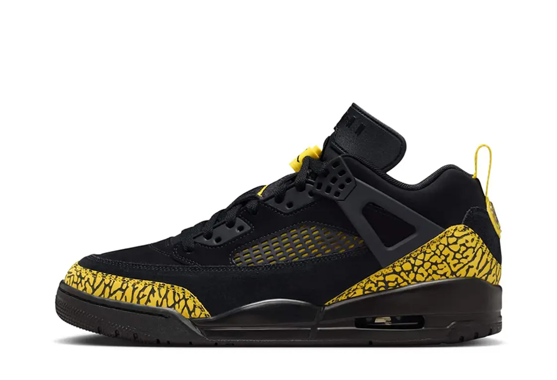 Air Jordan Spizike Low 'Thunder Black' (2026) BLACK sneaker – authenticated on KLEKT