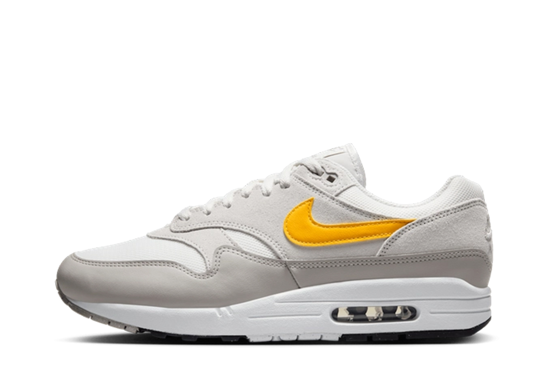 Nike Air Max 1 Essential 'Maize' (2025) White/Grey/Yellow sneaker – authenticated on KLEKT