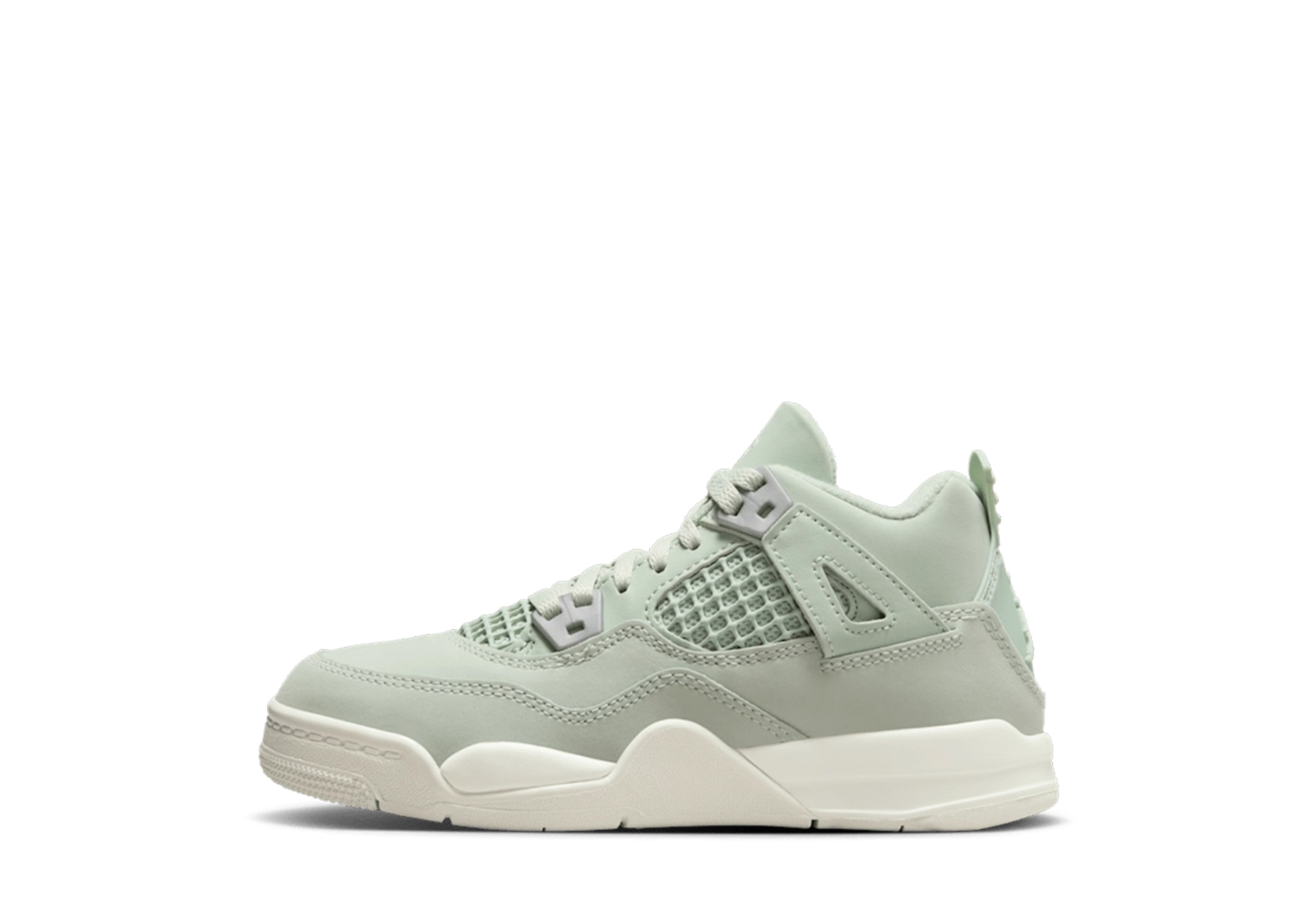 Air Jordan 4 Retro PS 'Seafoam Sail' (2025) Seafoam / Sail / Metallic Silver sneaker – authenticated on KLEKT