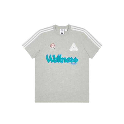 Palace x Adidas Palaste T-Shirt Medium Heather Grey (FW21)