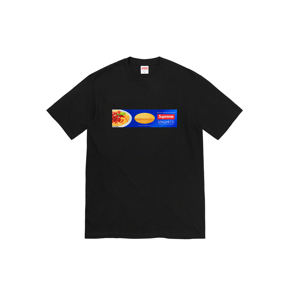 Supreme Spaghetti Tee Black (FW21) BLACK sneaker – authenticated on KLEKT