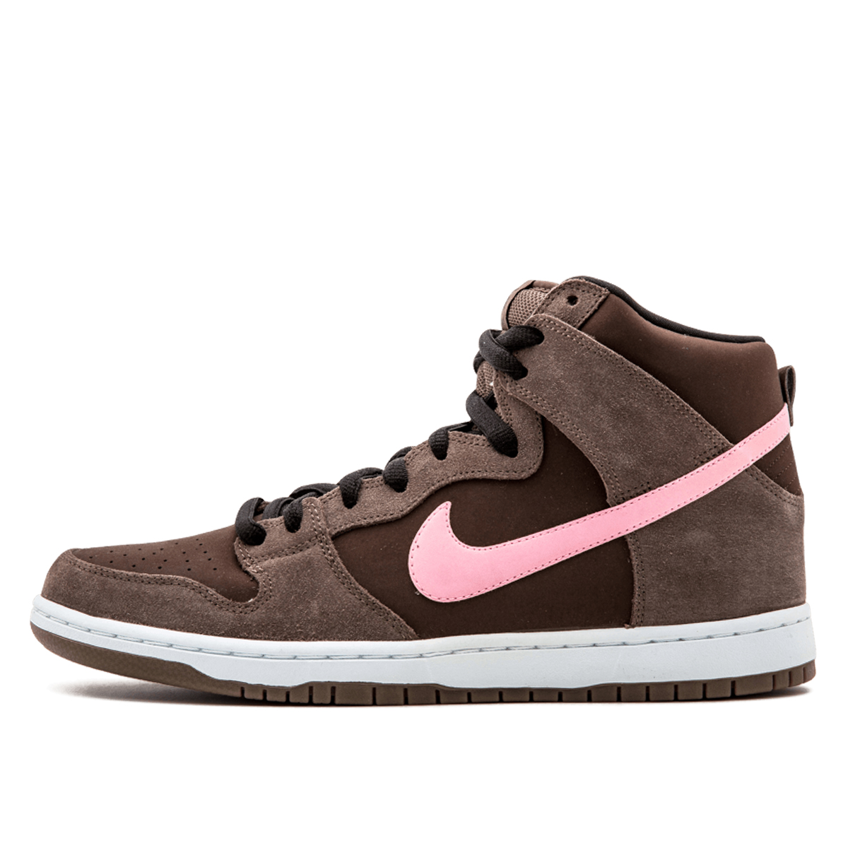 Nike SB Dunk High 'Chocolate Pink Smoke' (2012) sneaker – authenticated on KLEKT