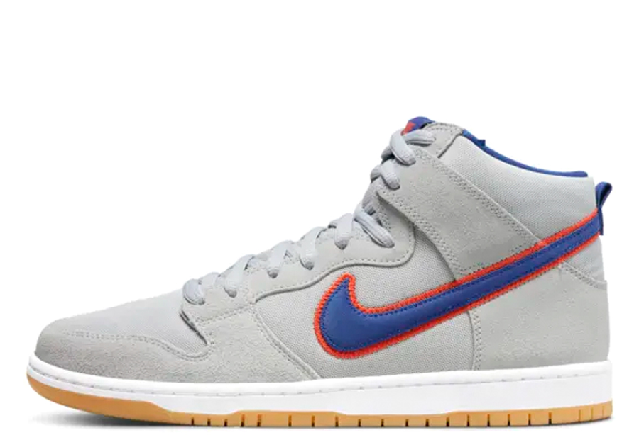 Nike SB Dunk High New York Mets (2022) CLOUD GREY/RUSH BLUE/TEAM ORANGE/WHITE sneaker – authenticated on KLEKT