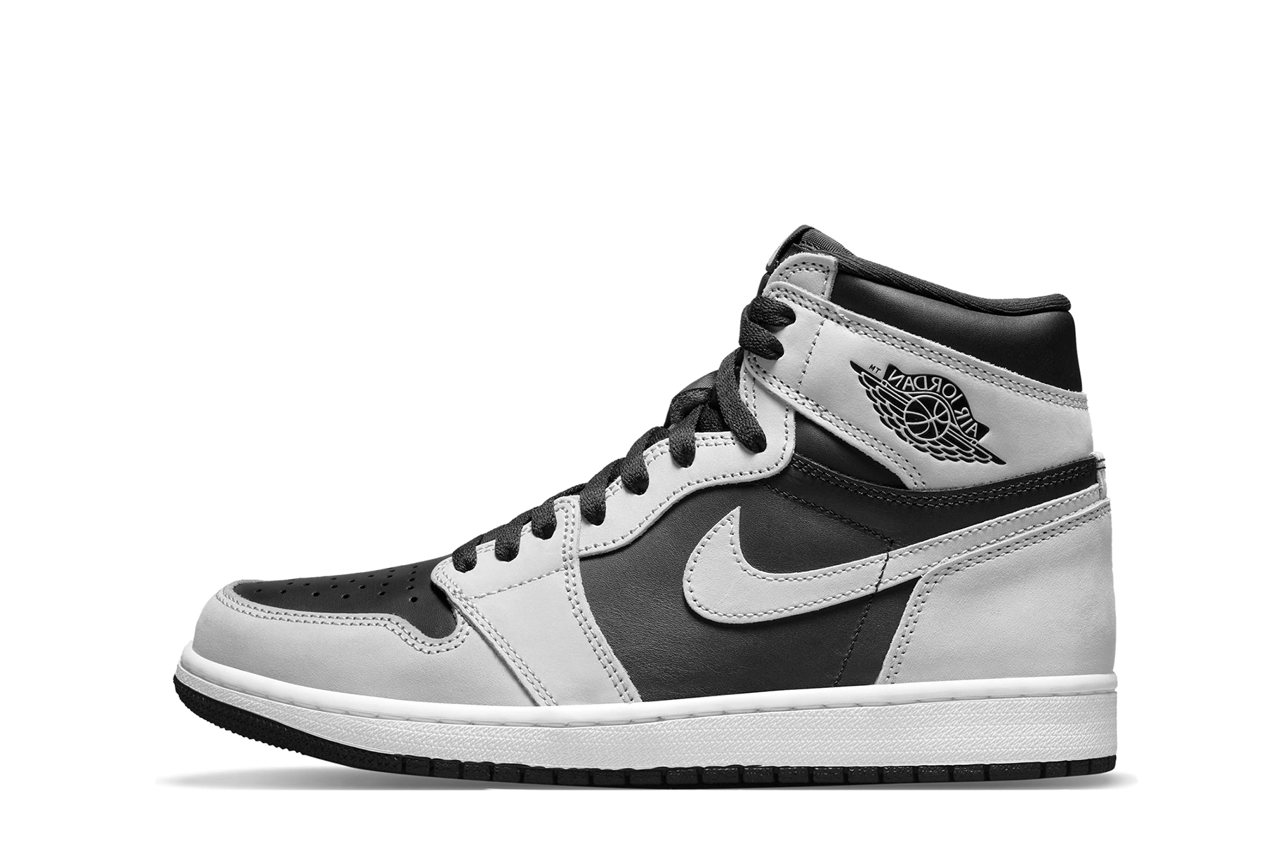 Air Jordan 1 Retro High 'Shadow 2.0' (2021) BLACK/WHITE/LIGHT SMOKE GREY sneaker – authenticated on KLEKT