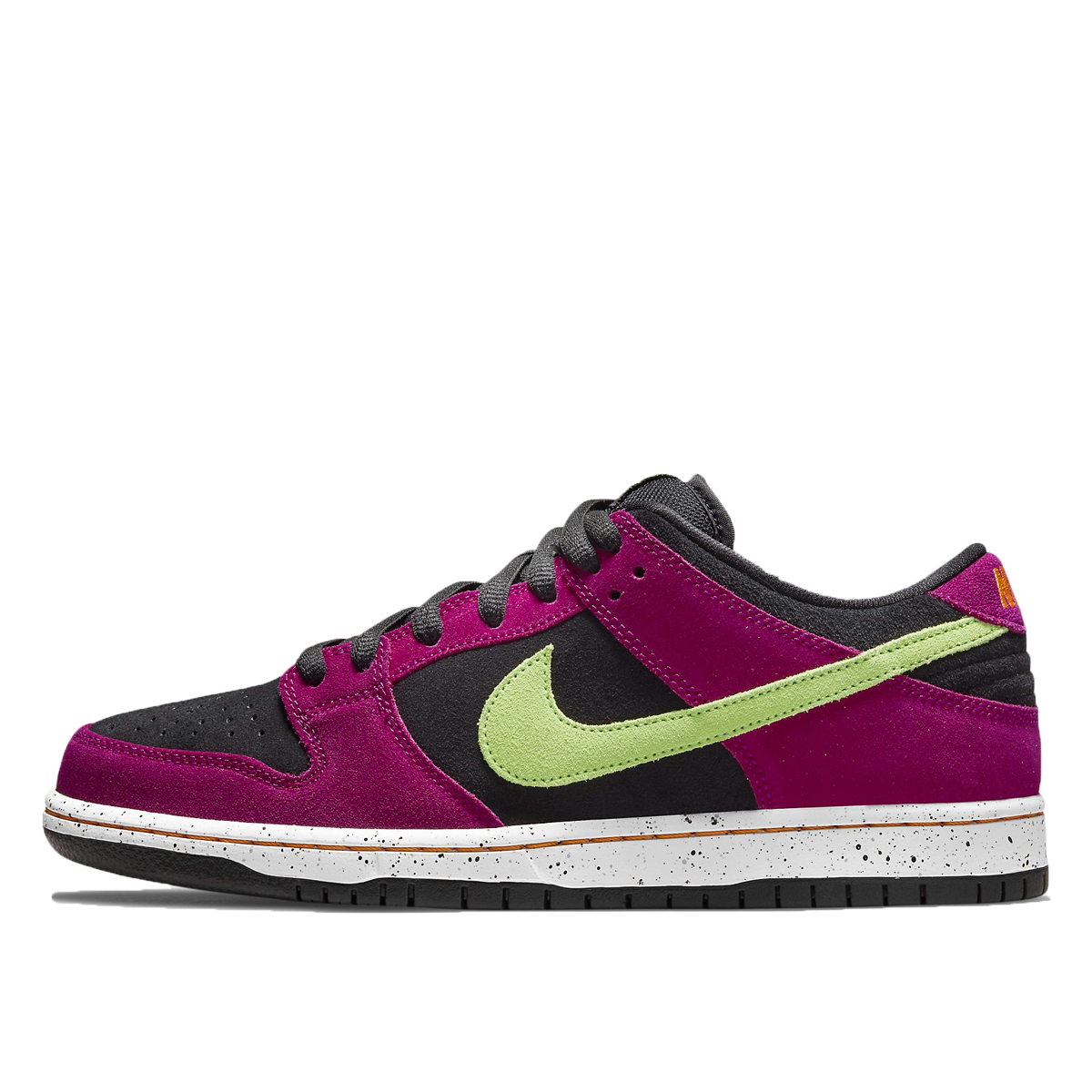Nike SB Dunk Low Pro 'Red Plum' (2021) RedPlum/Citron/Black/Taxi sneaker – authenticated on KLEKT