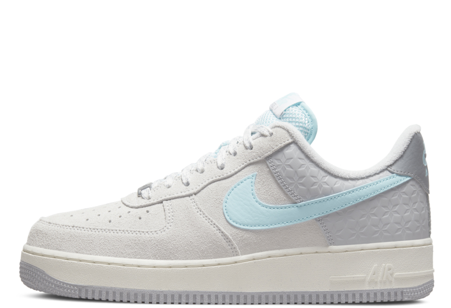 Nike Air Force 1 Low Snowflake blue/grey sneaker – authenticated on KLEKT