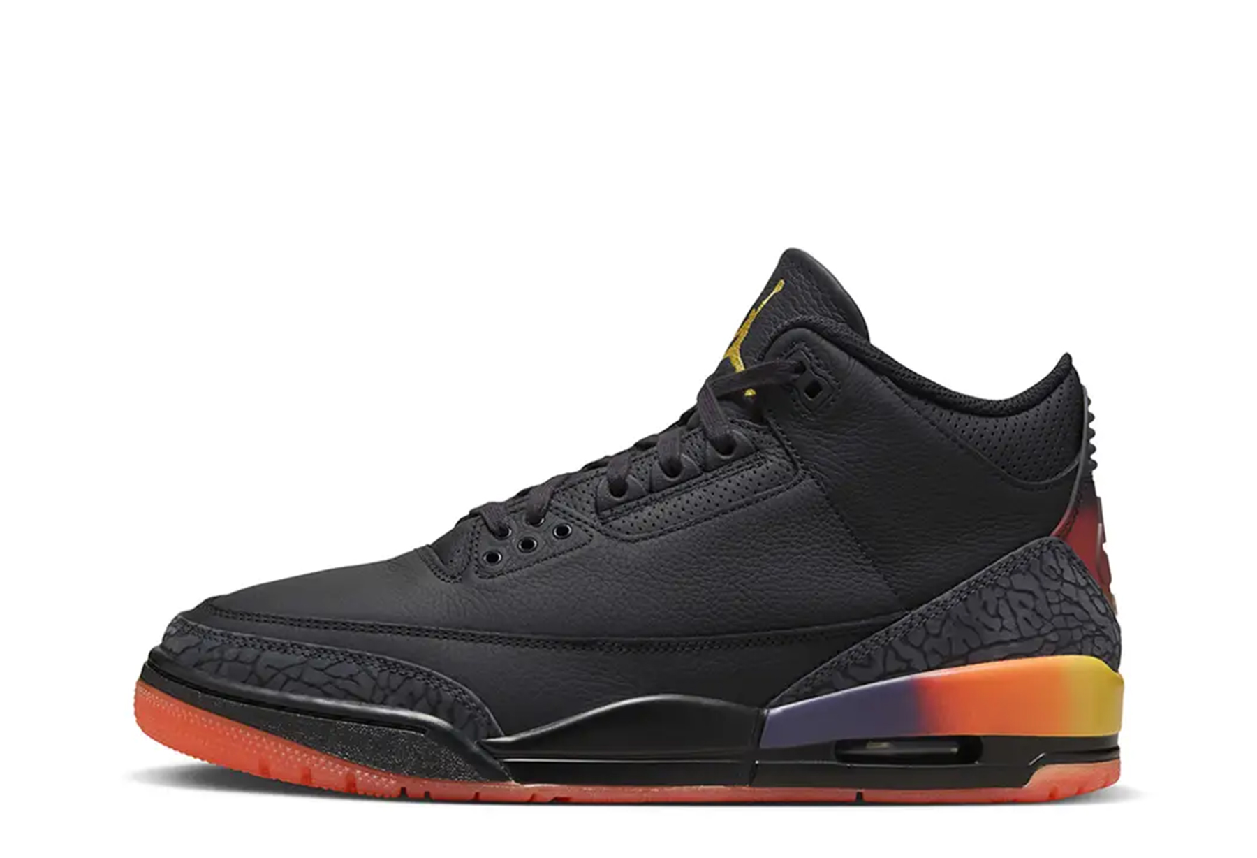 Air Jordan x J Balvin 3 'Rio' (2024) BLACK/YELLOW sneaker – authenticated on KLEKT