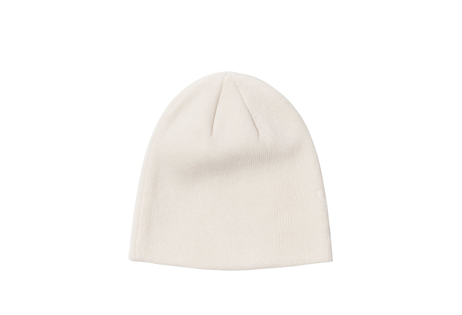 Stussy Debossed Basic Logo Beanie Bone (FW21) BONE sneaker – authenticated on KLEKT