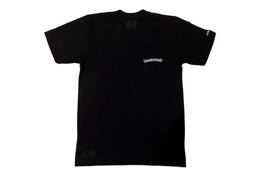 Chrome Hearts Scroll Logo T-Shirt Black