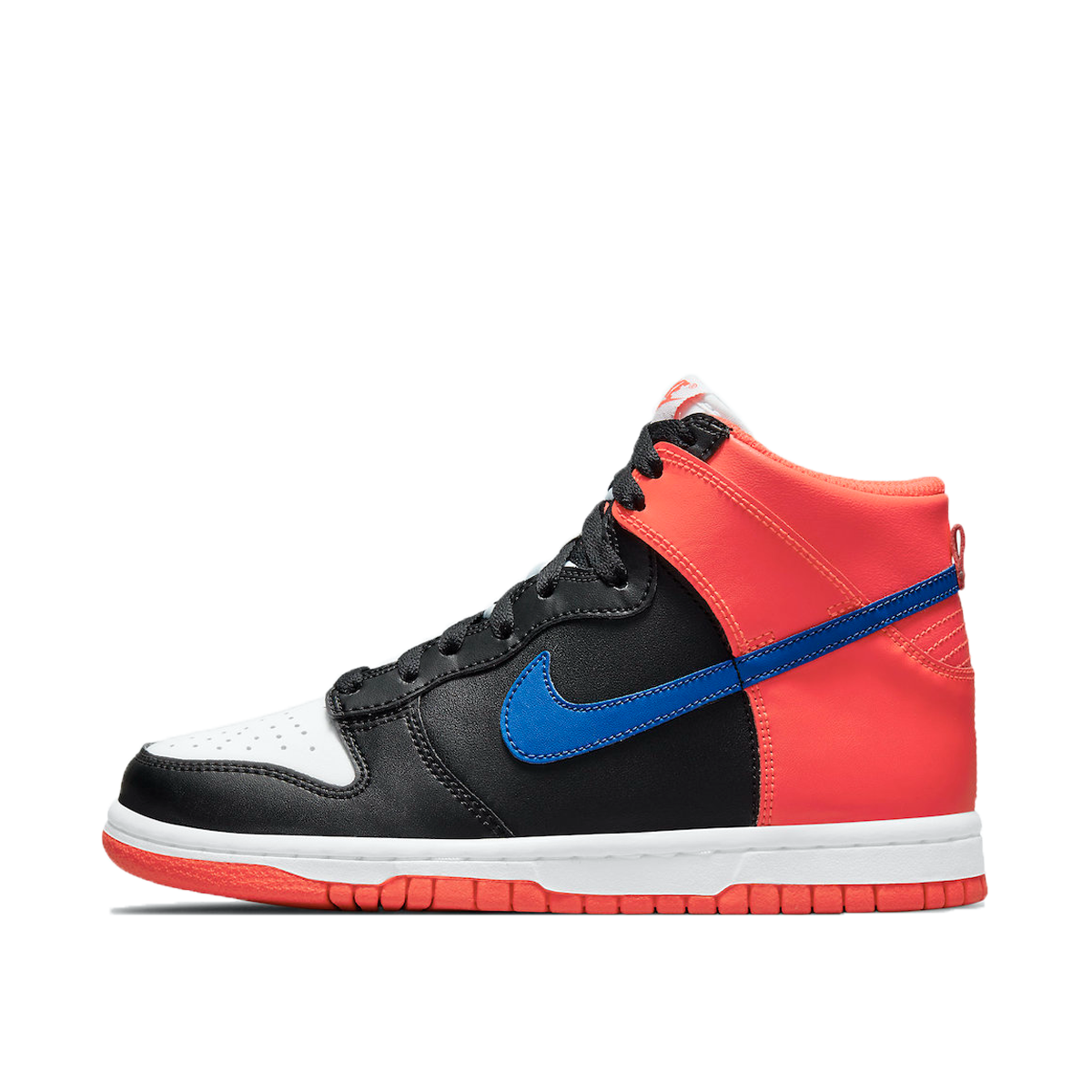 Nike Dunk High Knicks (GS) (2021) CRIMSON/GAME ROYAL/WHITE/BLACK sneaker – authenticated on KLEKT