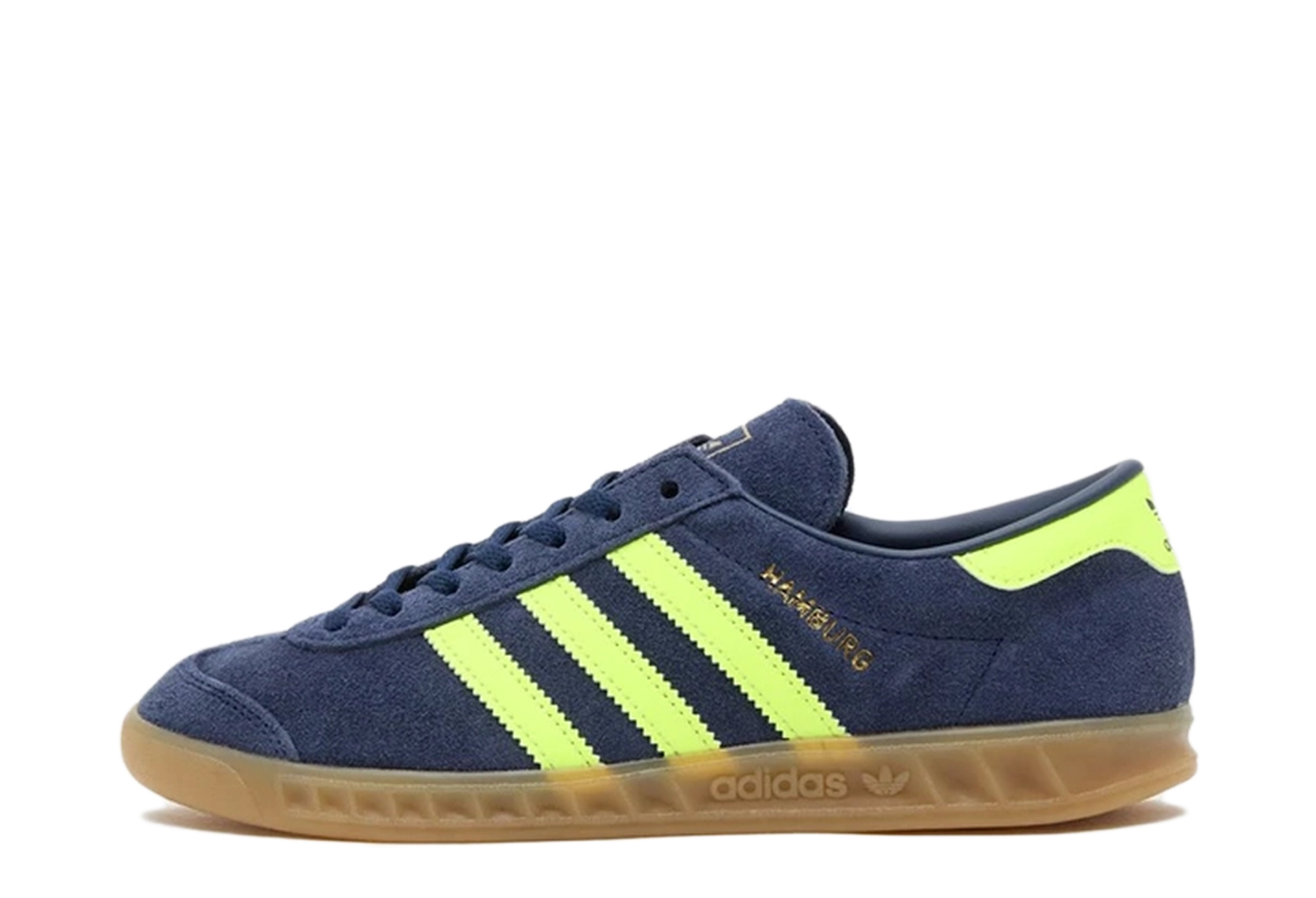 Adidas Hamburg 'Night Indigo & Spark Yellow' (2024) Night Indigo/SparkYellow/Gum sneaker – authenticated on KLEKT
