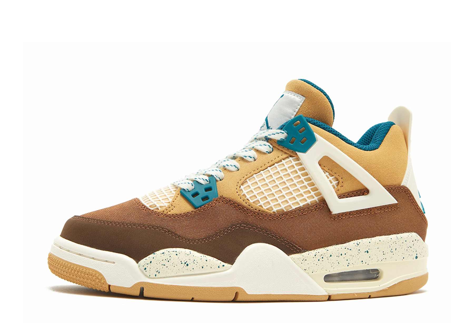 Air Jordan 4 GS 'Cacao Wow' (2023) Cacao Wow/Geode Teal-Ale Brown-Twine-Sail-Luminous Green sneaker – authenticated on KLEKT