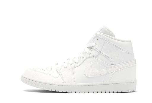 Air Jordan 1 Mid 'Triple White 2.0' (2020)